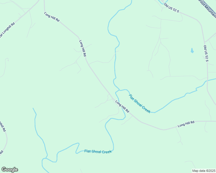 map of restaurants, bars, coffee shops, grocery stores, and more near 589 Long Hill Road in Pilot Mountain