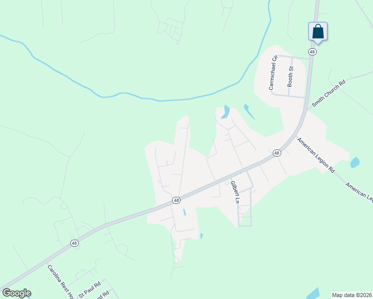 map of restaurants, bars, coffee shops, grocery stores, and more near 297 Keener Drive in Roanoke Rapids