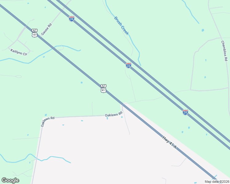 map of restaurants, bars, coffee shops, grocery stores, and more near 7158 U.S. 41 Alternate in Pleasant View