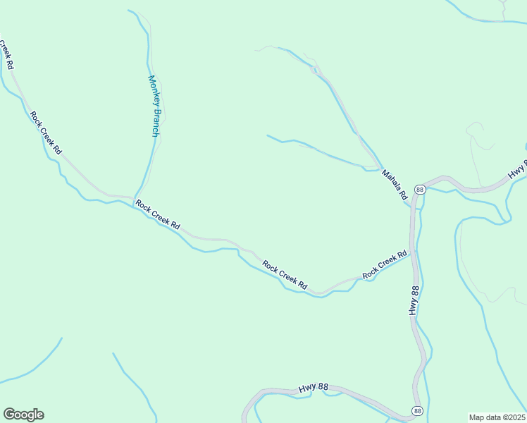 map of restaurants, bars, coffee shops, grocery stores, and more near 760 Rock Creek Road in Creston