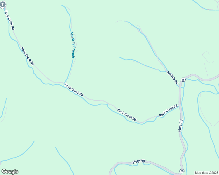 map of restaurants, bars, coffee shops, grocery stores, and more near 764 Rock Creek Road in Creston