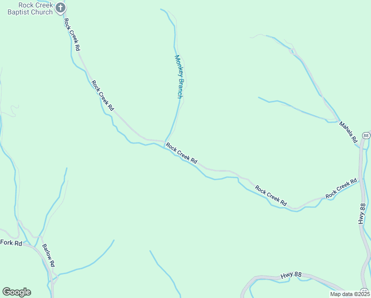 map of restaurants, bars, coffee shops, grocery stores, and more near 1034 Rock Creek Road in Creston