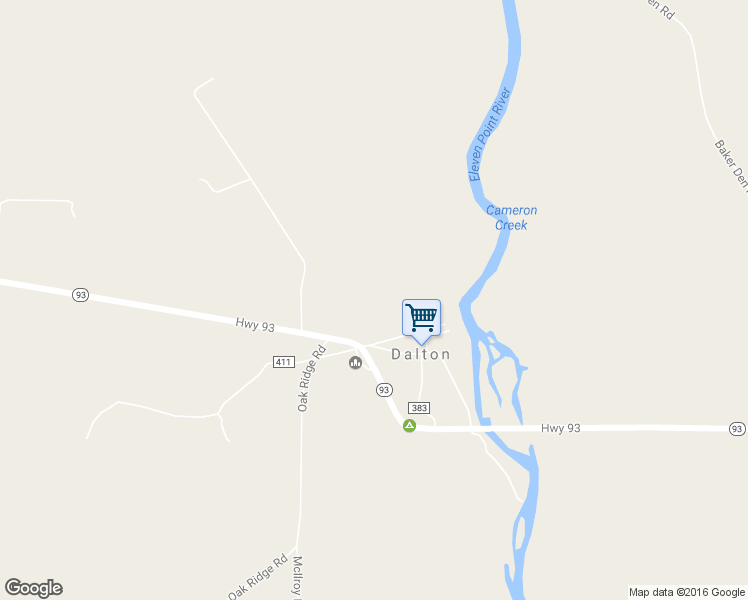 map of restaurants, bars, coffee shops, grocery stores, and more near 339 Township Road in Pocahontas