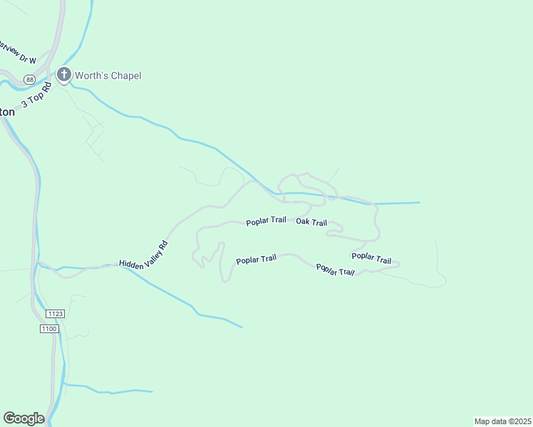 map of restaurants, bars, coffee shops, grocery stores, and more near 1627 Poplar Trail in Creston