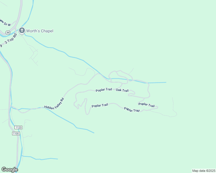 map of restaurants, bars, coffee shops, grocery stores, and more near 507 Oak Trail in Creston