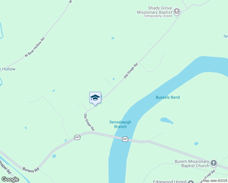 map of restaurants, bars, coffee shops, grocery stores, and more near 1097 Old Stage Rd in Rogersville