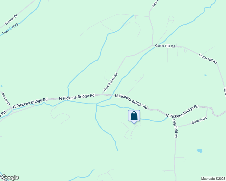 map of restaurants, bars, coffee shops, grocery stores, and more near 1167-1225 North Pickens Bridge Road in Piney Flats