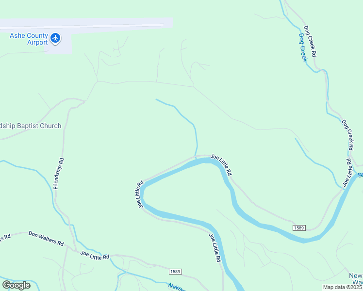 map of restaurants, bars, coffee shops, grocery stores, and more near 1963 Joe Little Road in Crumpler