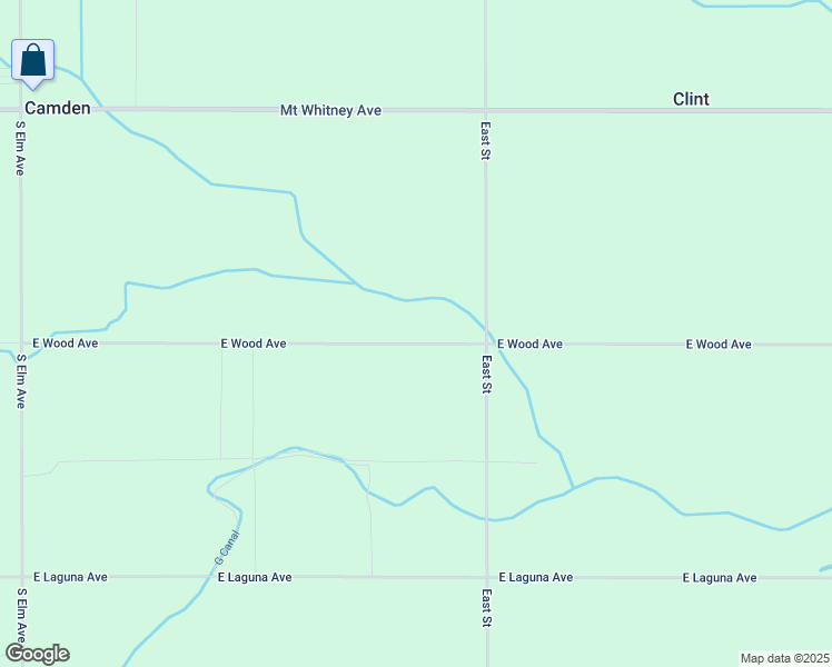 map of restaurants, bars, coffee shops, grocery stores, and more near 820 East Wood Avenue in Laton