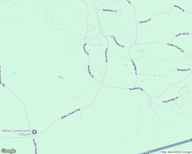 map of restaurants, bars, coffee shops, grocery stores, and more near 8 Worlaby Drive in Bella Vista