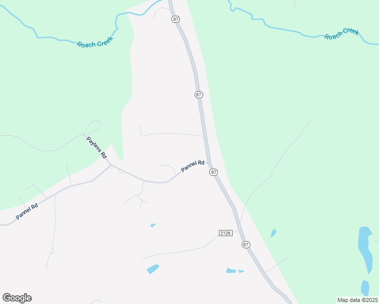 map of restaurants, bars, coffee shops, grocery stores, and more near 134 Dillard Road in Reidsville