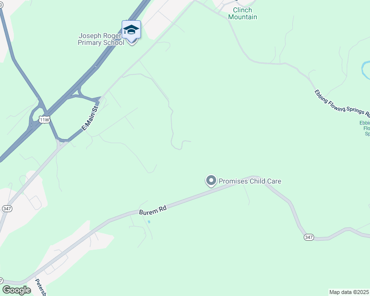 map of restaurants, bars, coffee shops, grocery stores, and more near in Rogersville