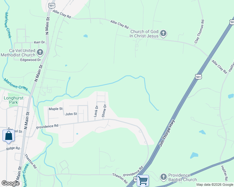 map of restaurants, bars, coffee shops, grocery stores, and more near in Roxboro