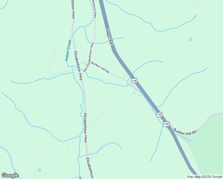 map of restaurants, bars, coffee shops, grocery stores, and more near 263 Troy Road in Bluff City