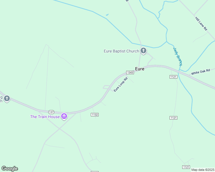 map of restaurants, bars, coffee shops, grocery stores, and more near 4 Shady Lane in Eure