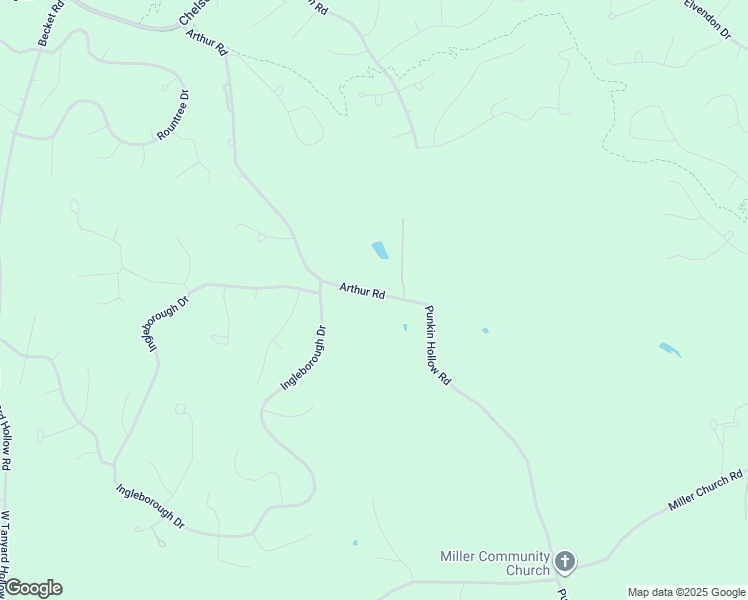 map of restaurants, bars, coffee shops, grocery stores, and more near 13339 Punkin Hollow Road in Bentonville