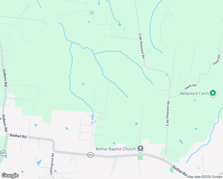 map of restaurants, bars, coffee shops, grocery stores, and more near 2379 Buckner Road in Greenbrier