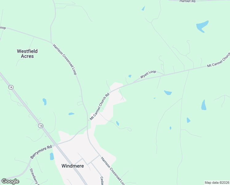 map of restaurants, bars, coffee shops, grocery stores, and more near 1762 Mount Carmel Church Road in Reidsville