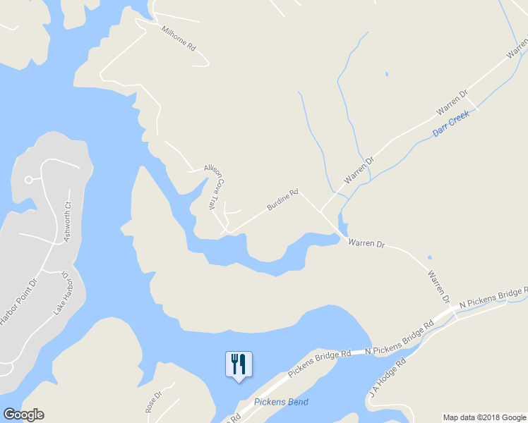 map of restaurants, bars, coffee shops, grocery stores, and more near 497 Burdine Road in Piney Flats