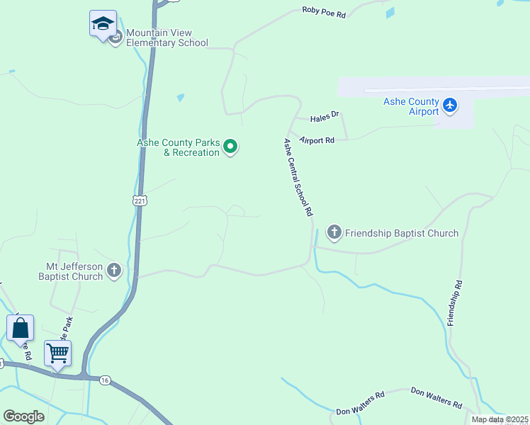 map of restaurants, bars, coffee shops, grocery stores, and more near 186 Witherspoon Heights in Jefferson