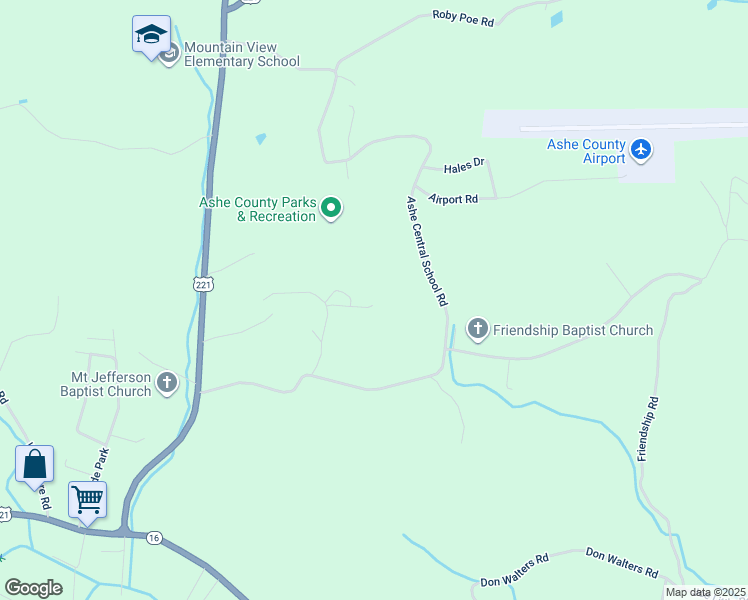 map of restaurants, bars, coffee shops, grocery stores, and more near 186 Witherspoon Heights in Jefferson