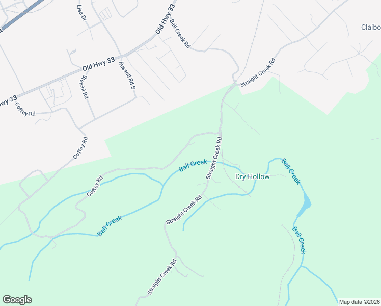 map of restaurants, bars, coffee shops, grocery stores, and more near 1173 Coffey Road in New Tazewell