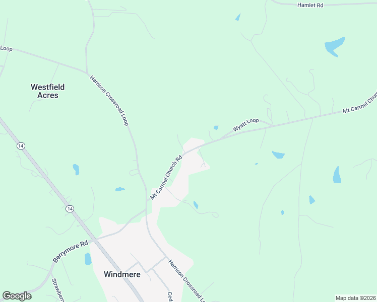 map of restaurants, bars, coffee shops, grocery stores, and more near 1762 Mount Carmel Church Road in Reidsville