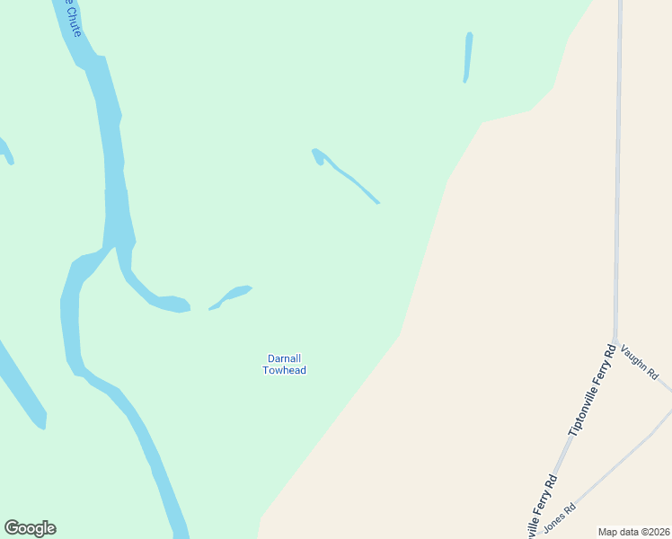 map of restaurants, bars, coffee shops, grocery stores, and more near Vaughn Road in Tiptonville