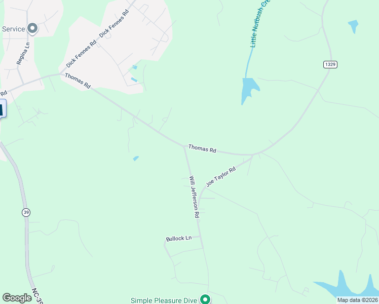 map of restaurants, bars, coffee shops, grocery stores, and more near 33 Will Jefferson Road in Henderson