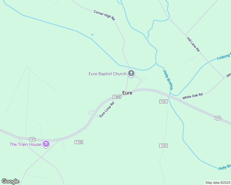 map of restaurants, bars, coffee shops, grocery stores, and more near 1227 North Carolina 137 in Eure