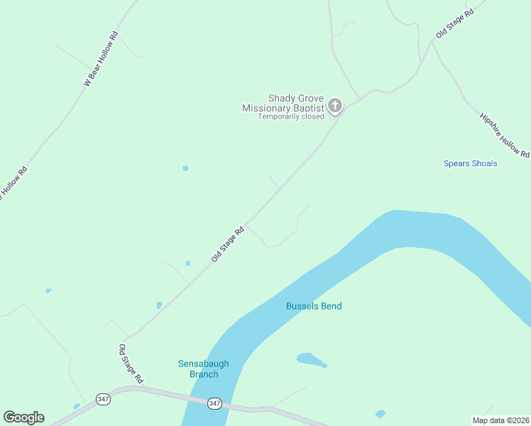 map of restaurants, bars, coffee shops, grocery stores, and more near 1005 Old Stage Road in Rogersville