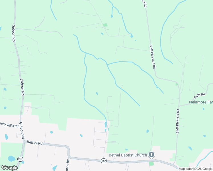 map of restaurants, bars, coffee shops, grocery stores, and more near 2318 South Williams Road in Greenbrier