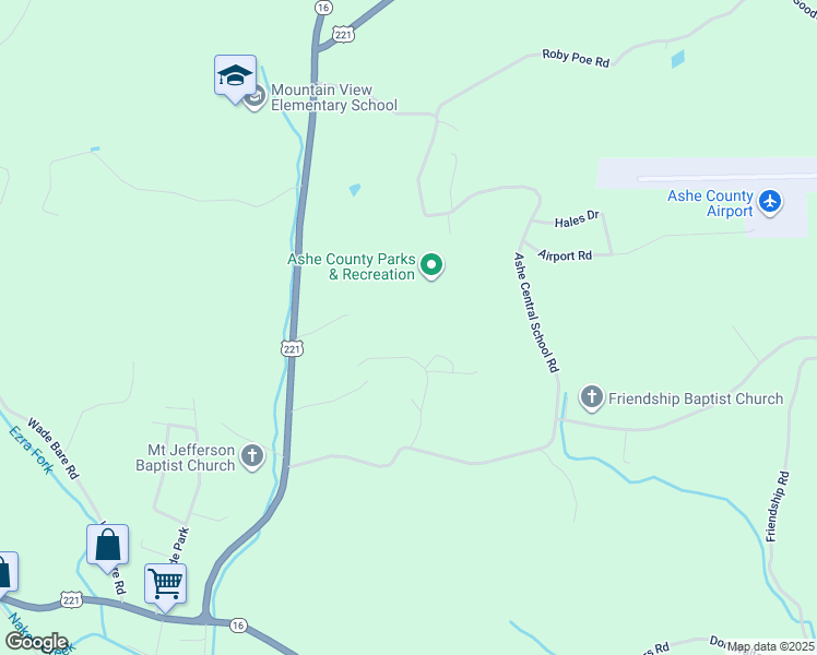 map of restaurants, bars, coffee shops, grocery stores, and more near 246 Witherspoon Heights in Jefferson