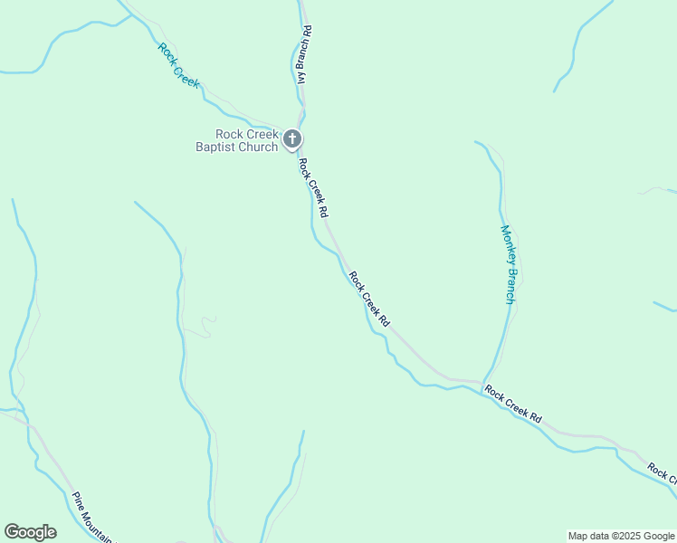 map of restaurants, bars, coffee shops, grocery stores, and more near 1581 Rock Creek Road in Creston