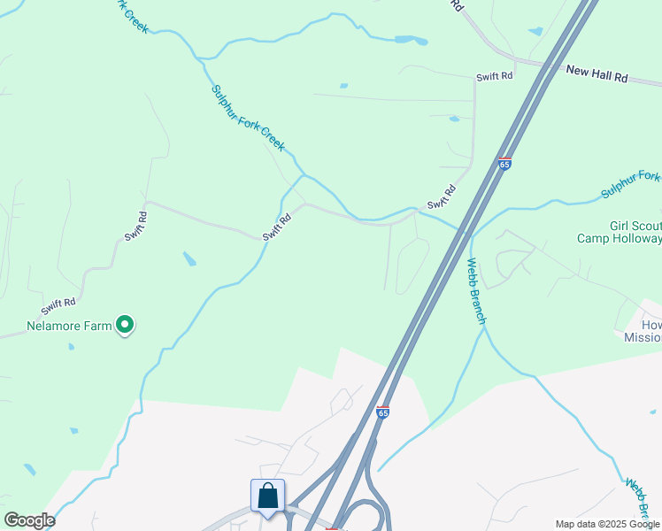 map of restaurants, bars, coffee shops, grocery stores, and more near 7387 Swift Road in Greenbrier