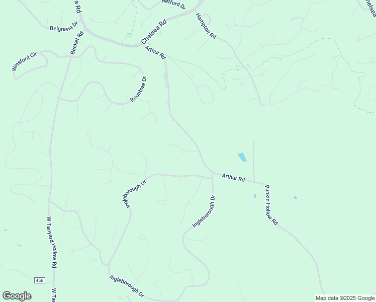 map of restaurants, bars, coffee shops, grocery stores, and more near 2 Arthur Road in Bella Vista