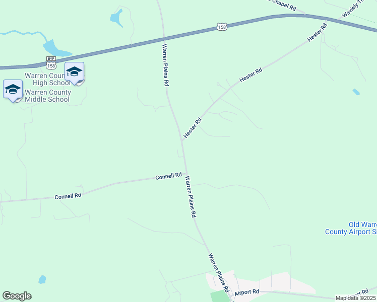 map of restaurants, bars, coffee shops, grocery stores, and more near 1024 Warren Plains Road in Warrenton