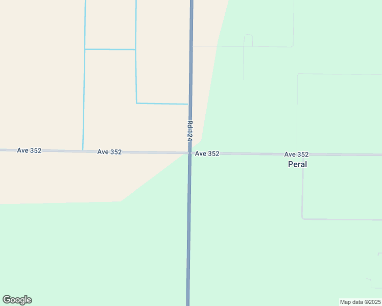 map of restaurants, bars, coffee shops, grocery stores, and more near 12400 Avenue 352 in Visalia