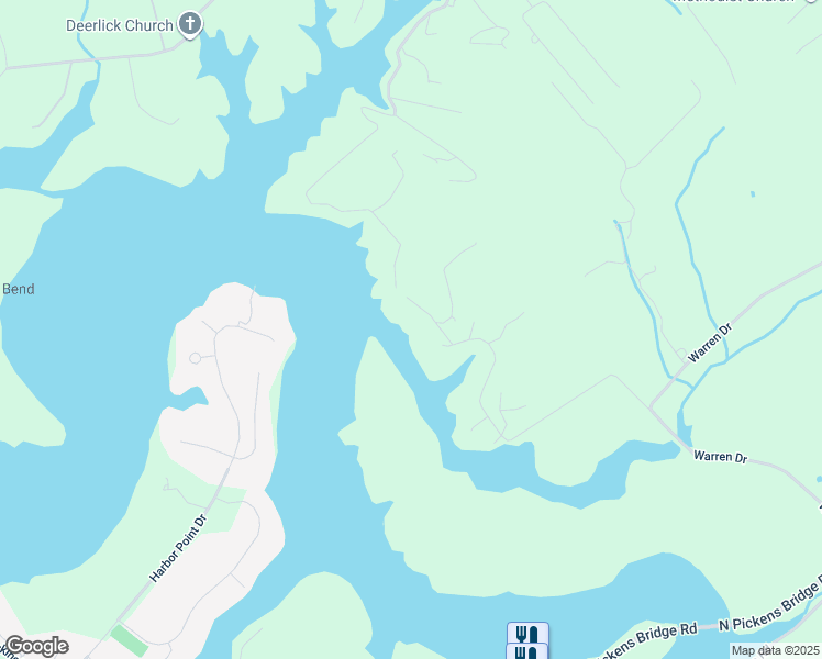 map of restaurants, bars, coffee shops, grocery stores, and more near 301 Allison Cove Trail in Piney Flats