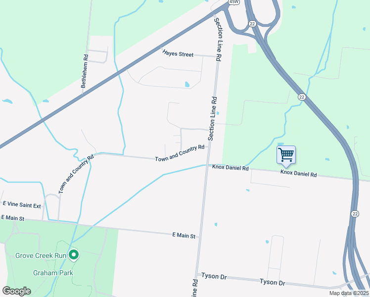 map of restaurants, bars, coffee shops, grocery stores, and more near 3152 Sunnyview Road in Union City