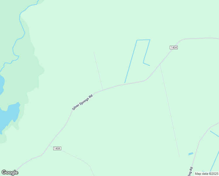 map of restaurants, bars, coffee shops, grocery stores, and more near Silver Springs Road in Gates County