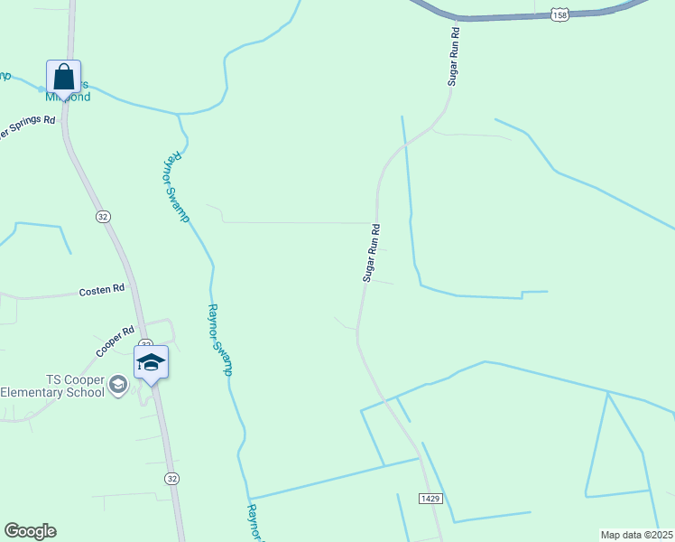 map of restaurants, bars, coffee shops, grocery stores, and more near 149 Sugar Run Road in Sunbury