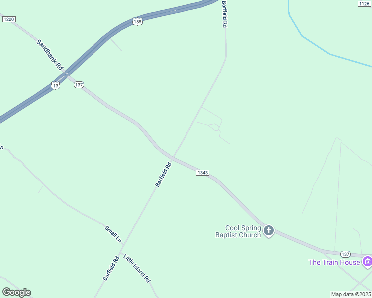 map of restaurants, bars, coffee shops, grocery stores, and more near 156 Barfield Road in Eure