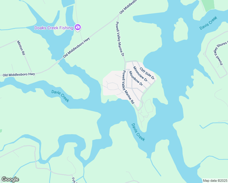 map of restaurants, bars, coffee shops, grocery stores, and more near 132 Martin Lane in LaFollette