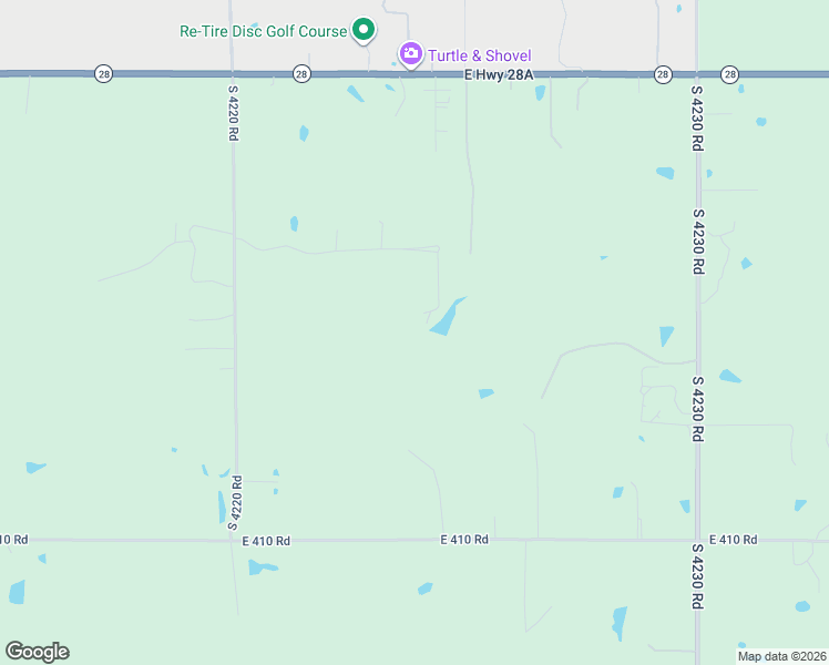 map of restaurants, bars, coffee shops, grocery stores, and more near 11801 Acorn Road in Claremore