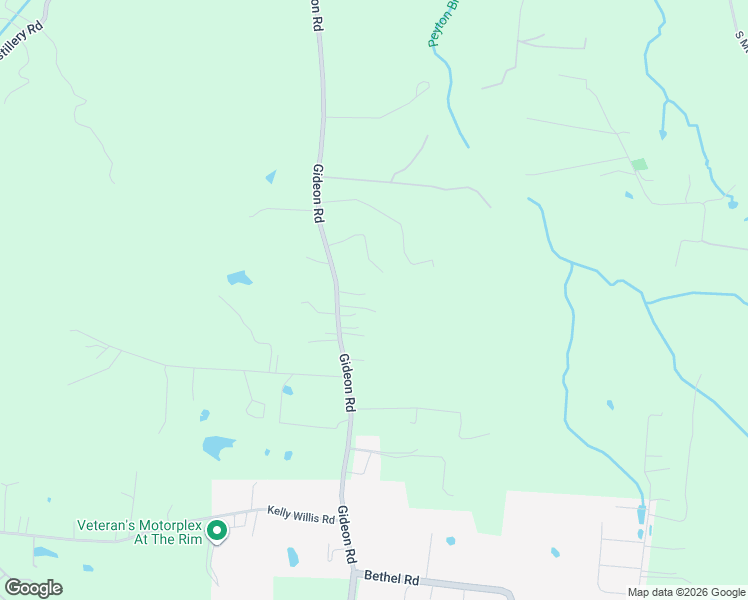 map of restaurants, bars, coffee shops, grocery stores, and more near 2355 Gideon Road in Greenbrier