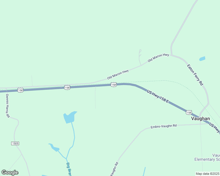 map of restaurants, bars, coffee shops, grocery stores, and more near U.S. 158 in Macon