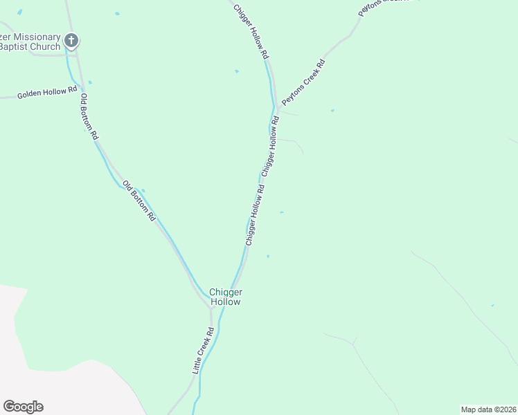 map of restaurants, bars, coffee shops, grocery stores, and more near 1713 Chigger Hollow Road in Pleasant Shade