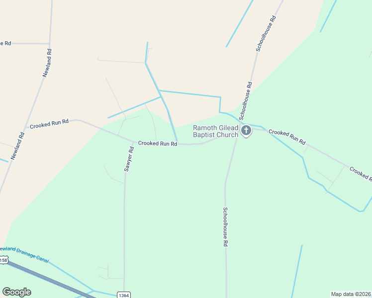 map of restaurants, bars, coffee shops, grocery stores, and more near 481 Crooked Run Road in Elizabeth City