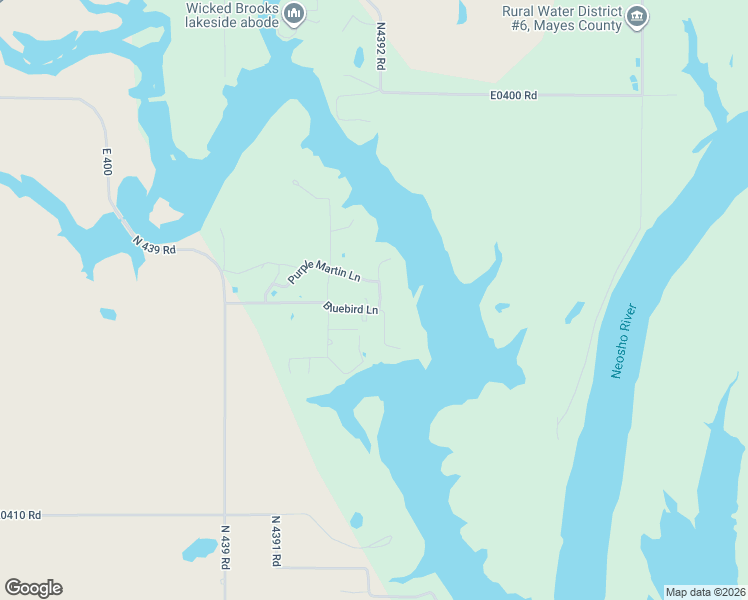 map of restaurants, bars, coffee shops, grocery stores, and more near 101 Red Bird Drive in Adair